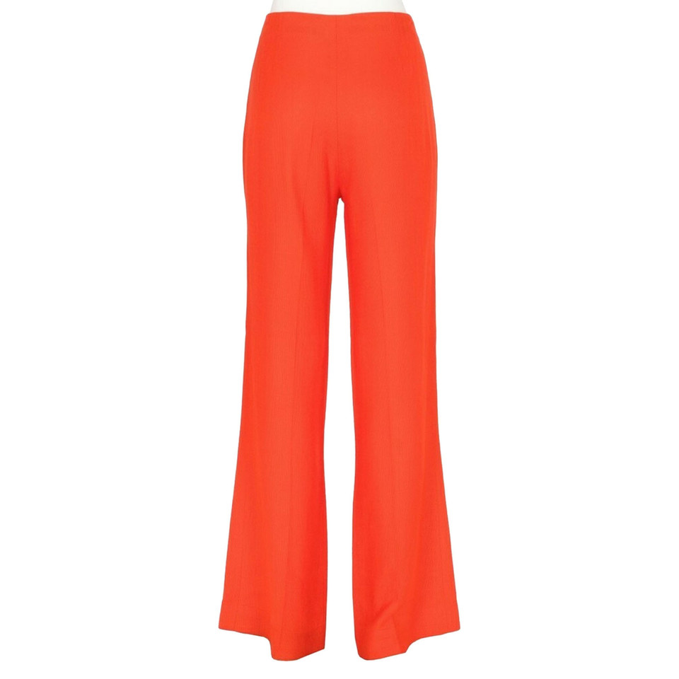 Jean Patou Hose aus Leinen in Orange