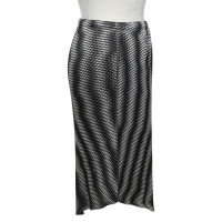 Issey Miyake Elastic skirt with pattern