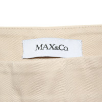 Max & Co Hose aus Baumwolle in Beige