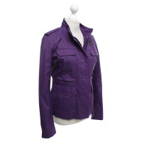 Blauer Usa Regenjacke in Violett