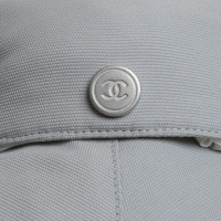 Chanel giacca antipioggia in grigio