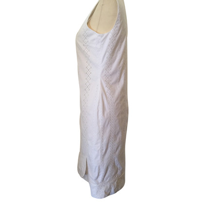 Les Copains Kleid aus Baumwolle in Weiß