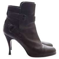 Balenciaga Black leather boots