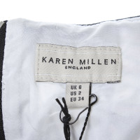 Karen Millen Neckholder-Kleid mit Muster