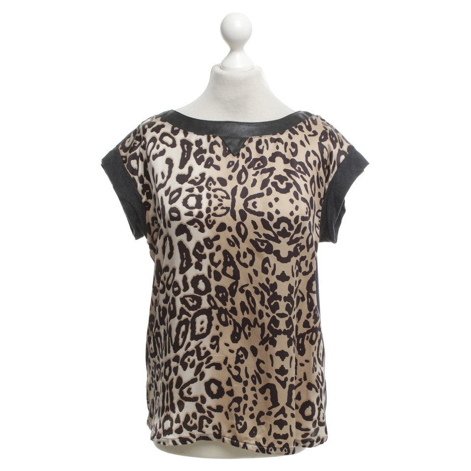 Laurèl Shirt mit Leopardenmuster