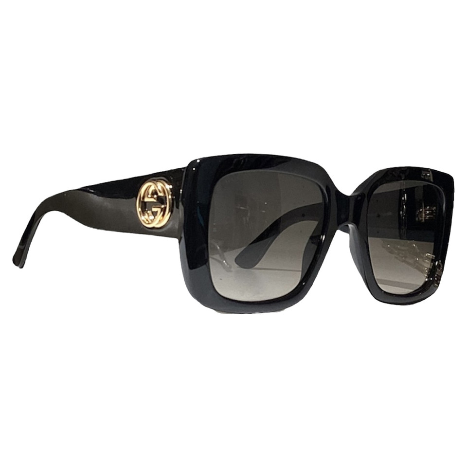 Gucci Sonnenbrille in Schwarz