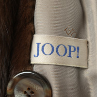 Joop! Jacke/Mantel aus Pelz in Braun