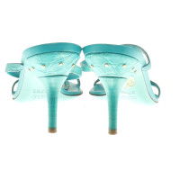 Gucci Sandales Turquoise