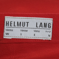 Helmut Lang Gonna in Seta in Rosso
