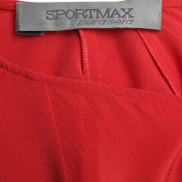 Sport Max Silk Top in Orange