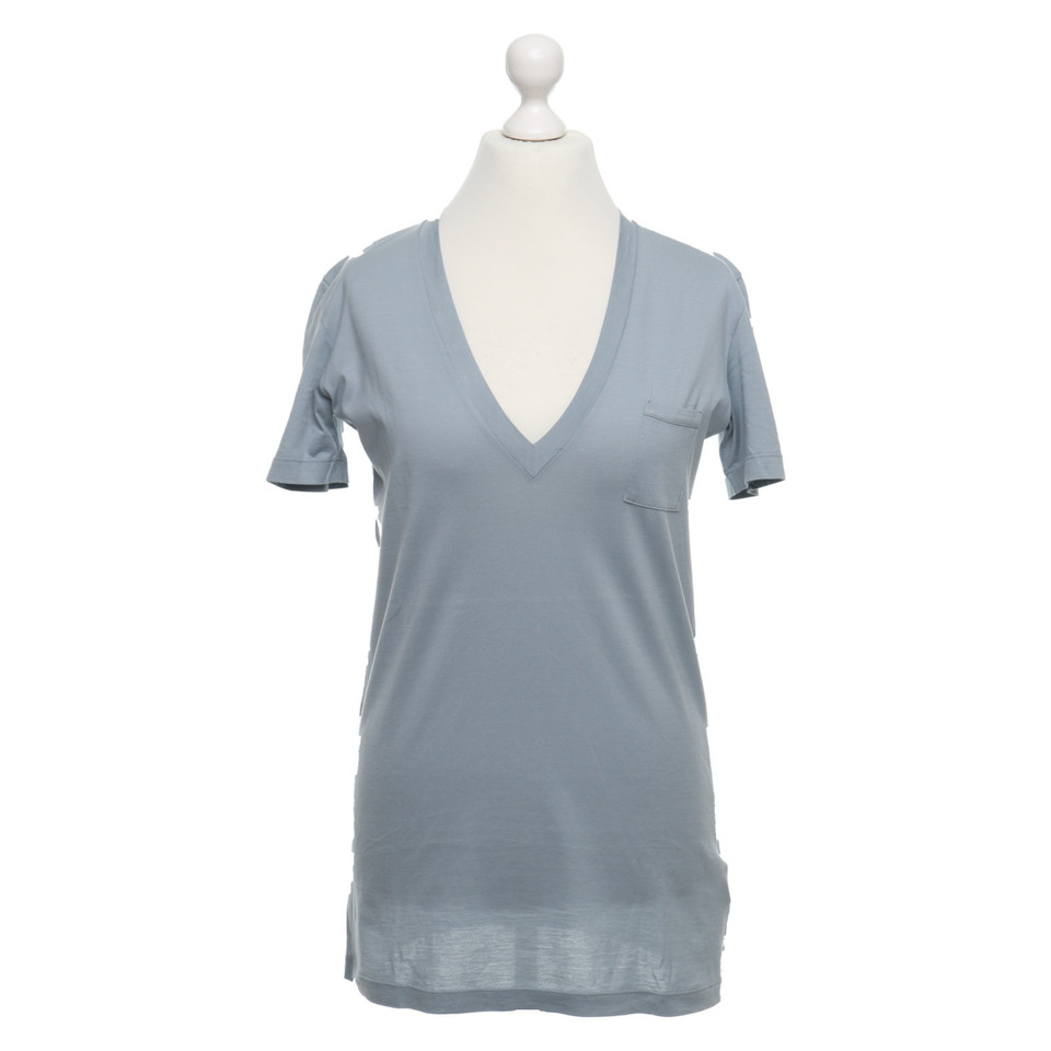 Jil Sander T-shirt in grigio-blu