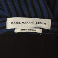 Isabel Marant Top a righe blu/nero 
