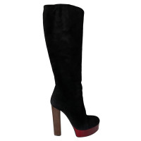 Vicini Boots Suede in Black