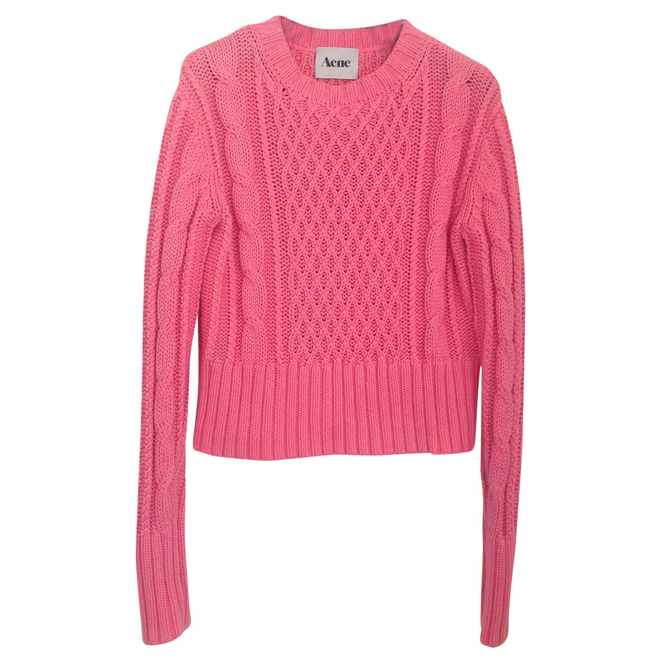 Acne Strickpullover in Pink