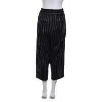 Jil Sander Pantalon en noir et blanc