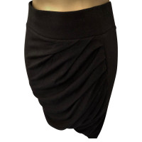 Helmut Lang Skirt Wool in Black