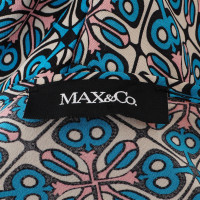Max & Co Robe en soie à motifs