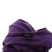 Sky Maxi robe en violet