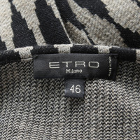 Etro Kleid mit Strickmuster