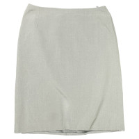 Gianni Versace Skirt Silk in Grey