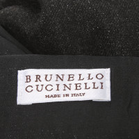 Brunello Cucinelli skirt with chiffon trim
