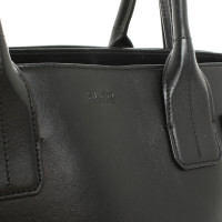 Boss Orange Handtasche aus Leder in Schwarz