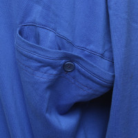 Gianni Versace Kleid aus Baumwolle in Blau
