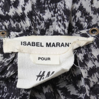Isabel Marant For H&M zijden jurk met patroon