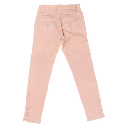 Twin Set Simona Barbieri Paire de Pantalon en Coton en Rose/pink