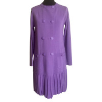 Moschino Violet wool coat