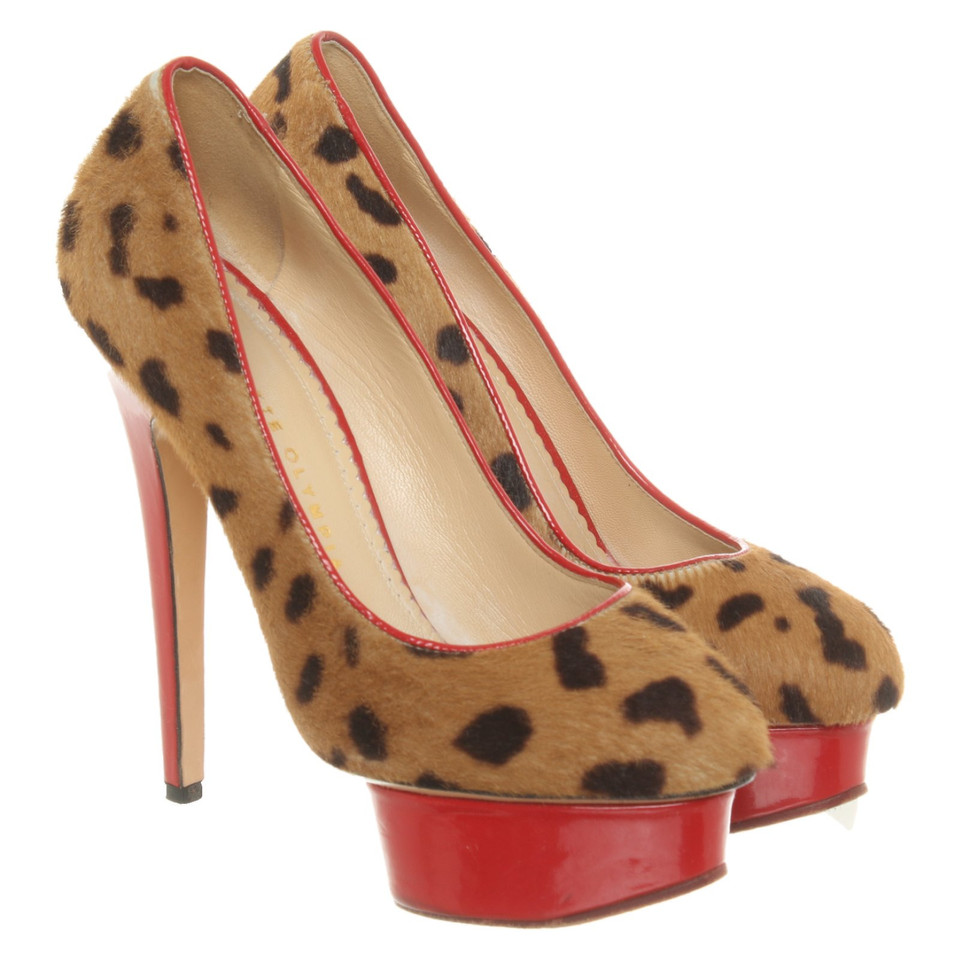 Charlotte Olympia Pumps/Peeptoes Leather