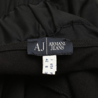 Armani robe de soie noire