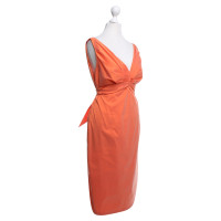 Talbot Runhof Orange Dress