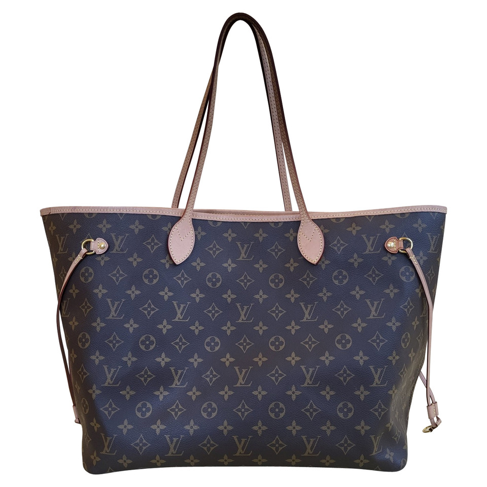 Louis Vuitton Neverfull GM40 aus Canvas in Braun