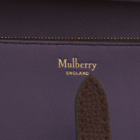 Mulberry Sac à main/Portefeuille en Cuir en Bordeaux