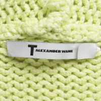 Alexander Wang Neon cardigan verde
