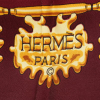 Hermès Seidentuch mit Motiv-Print