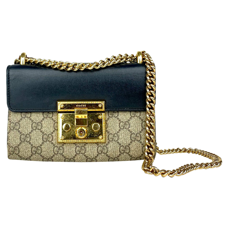 Gucci Padlock Small Canvas in Bruin