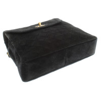 Chanel Black shoulder bag made of suede