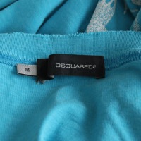 Dsquared2 Top en Coton en Bleu