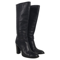 Tory Burch Bottes en Cuir en Noir