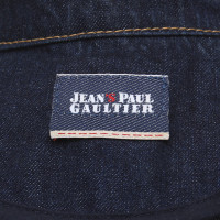 Jean Paul Gaultier giacca di jeans con motivo