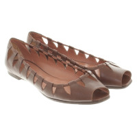 Alaïa Ballerine a Brown