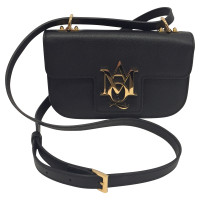 Alexander McQueen Borsa nera dell'insegna