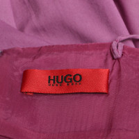 Hugo Boss Robe à bretelles en fuchsia