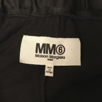 Maison Martin Margiela Schwarze Hose mit Gummizug