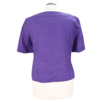 Hobbs Linen top in purple