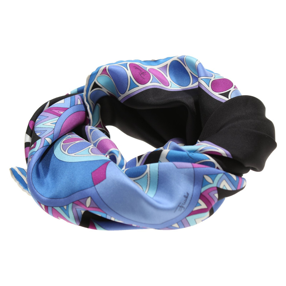 Emilio Pucci Echarpe/Foulard en Soie