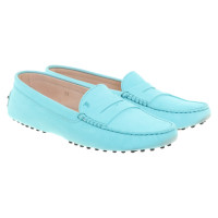 Tod's Slipper in turquoise