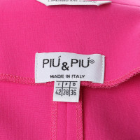 Piu & Piu Coat in neon pink